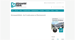 Desktop Screenshot of kitzmantelfabrik.at